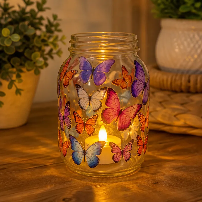 Butterfly Lantern Becomes Cozy Night Light 3 Butterfly Lantern
