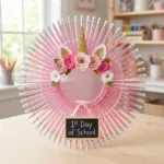 Clear Pink Unicorn Pencil Wreath for the First Day of School 8 clear pink unicorn pencil wreath for the first day 2026 09 08 153153 1