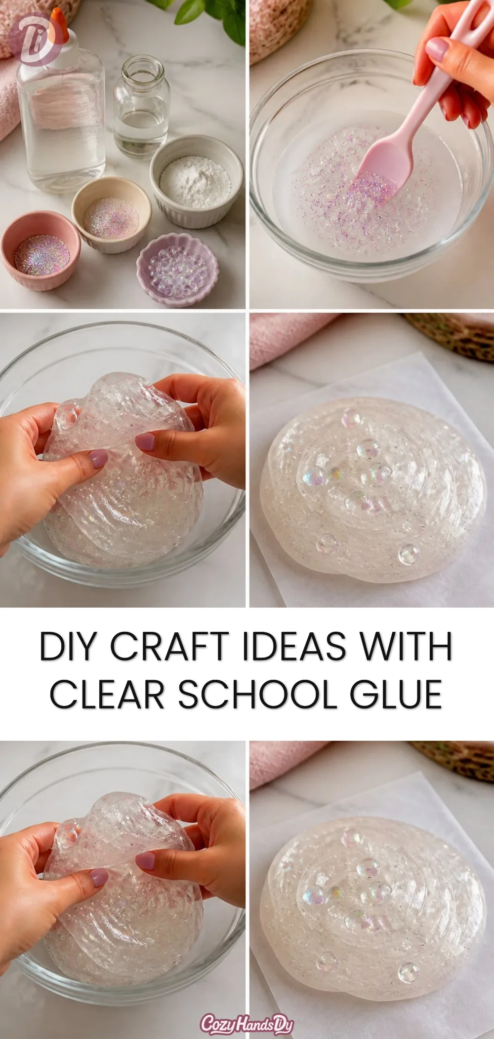 DIY Craft Ideas with Clear School Glue