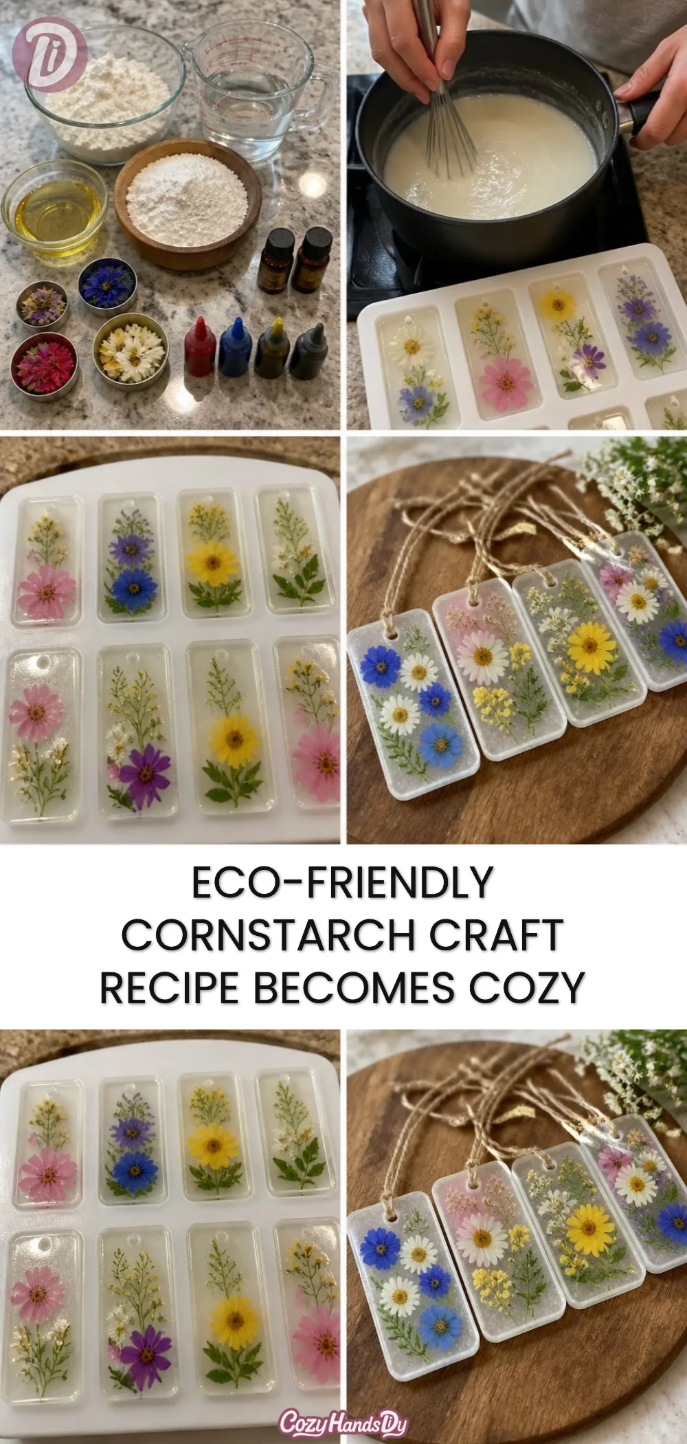 Eco-Friendly Cornstarch Craft Recipe Becomes Cozy
