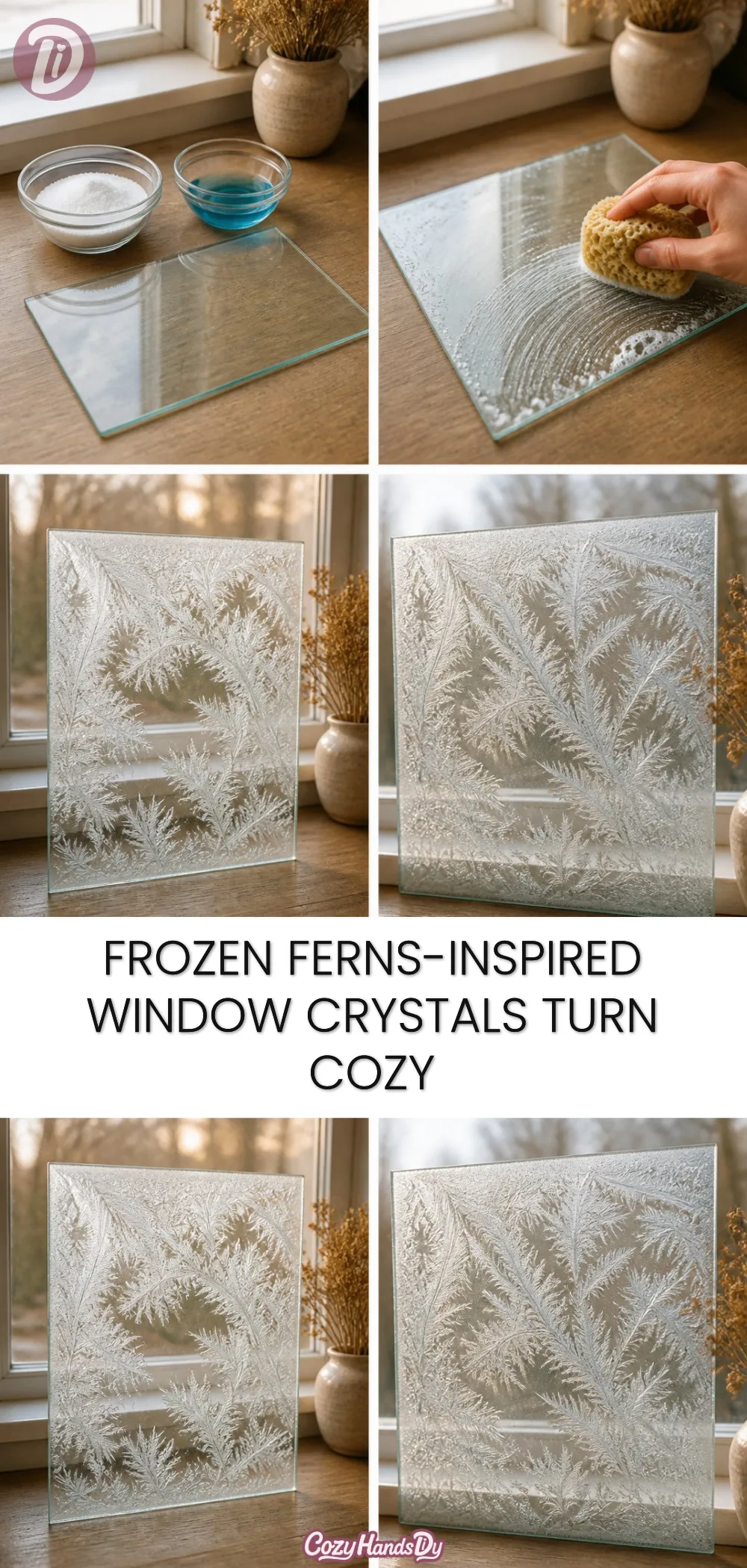 Frozen Ferns-Inspired Window Crystals Turn Cozy