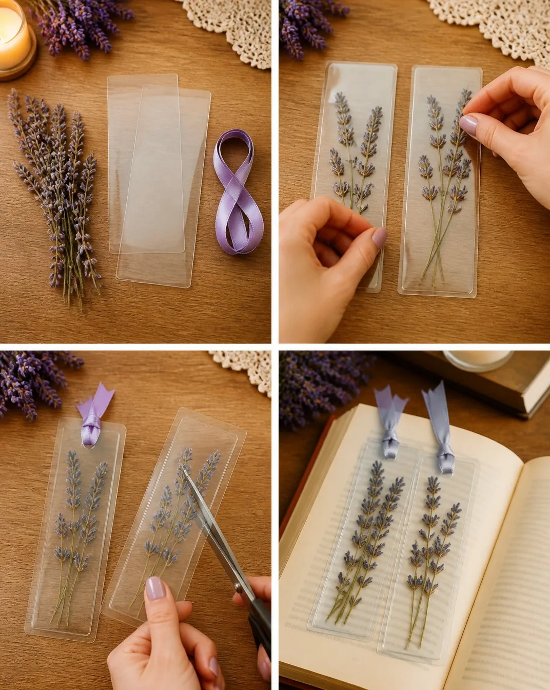Lavender Bookmarks: Elegant, Relaxing Reading Accessories