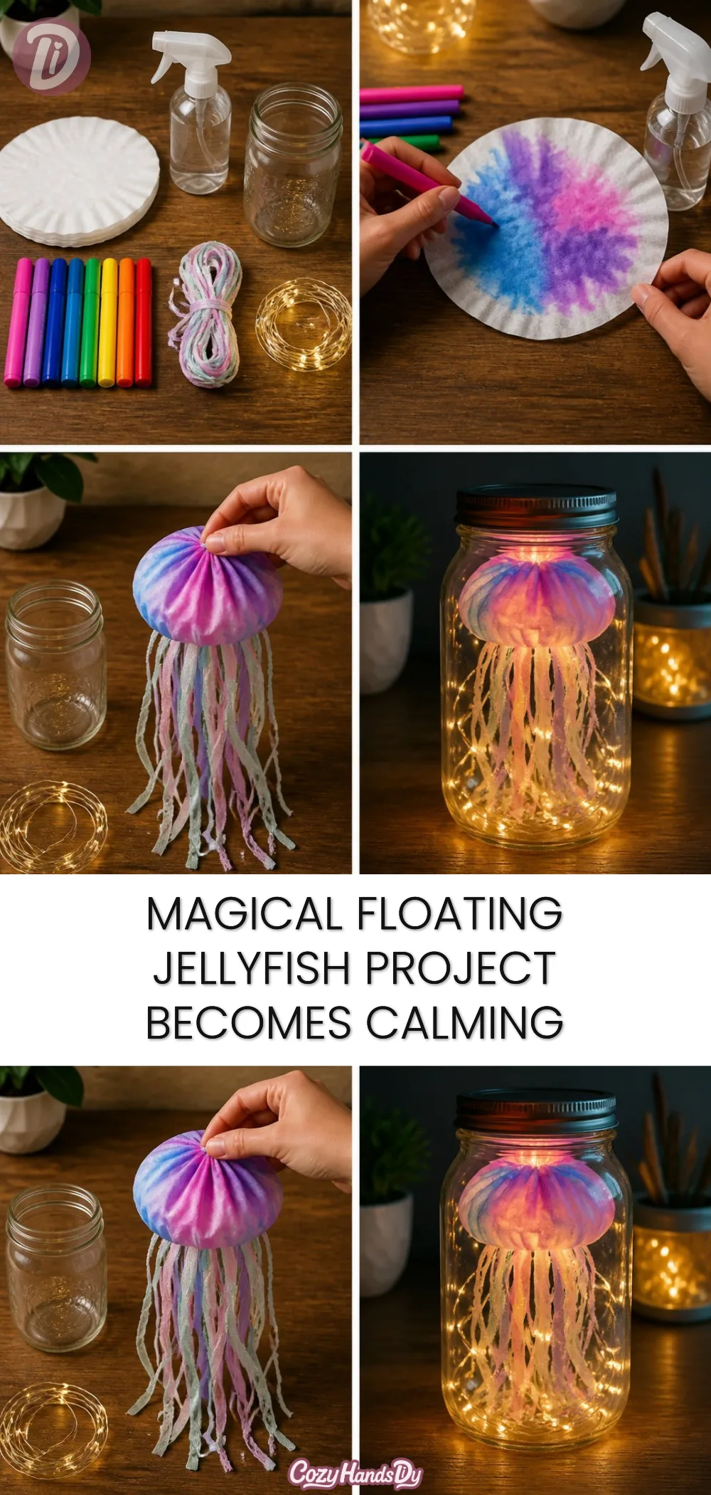 Magical Floating Jellyfish Project Becomes Calming