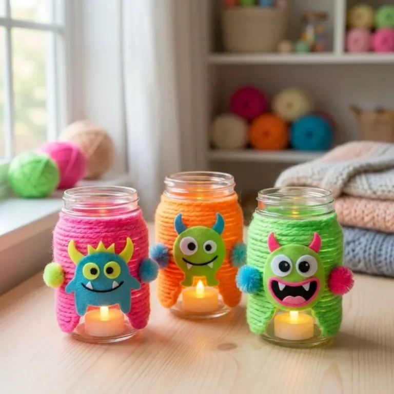 Colorful Neon Rainbow Lanterns adding warmth and coziness to your space