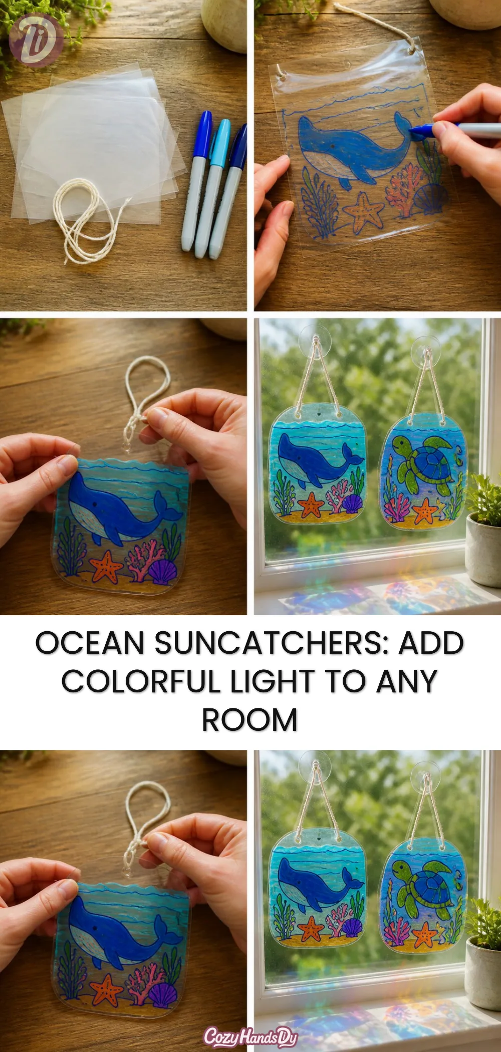 Ocean Suncatchers: Add Colorful Light to Any Room