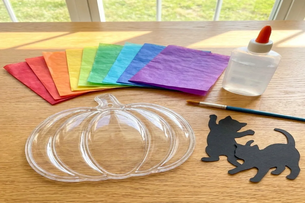Rainbow Kitten Pumpkin Suncatcher Becomes Cozy 6 Rainbow Kitten Pumpkin Suncatcher Becomes Cozy