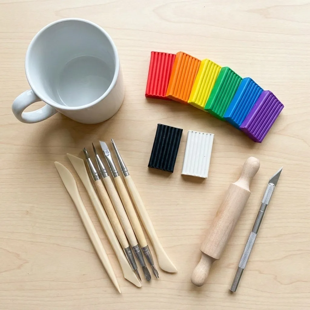 Rainbow Panda Pencil Cup