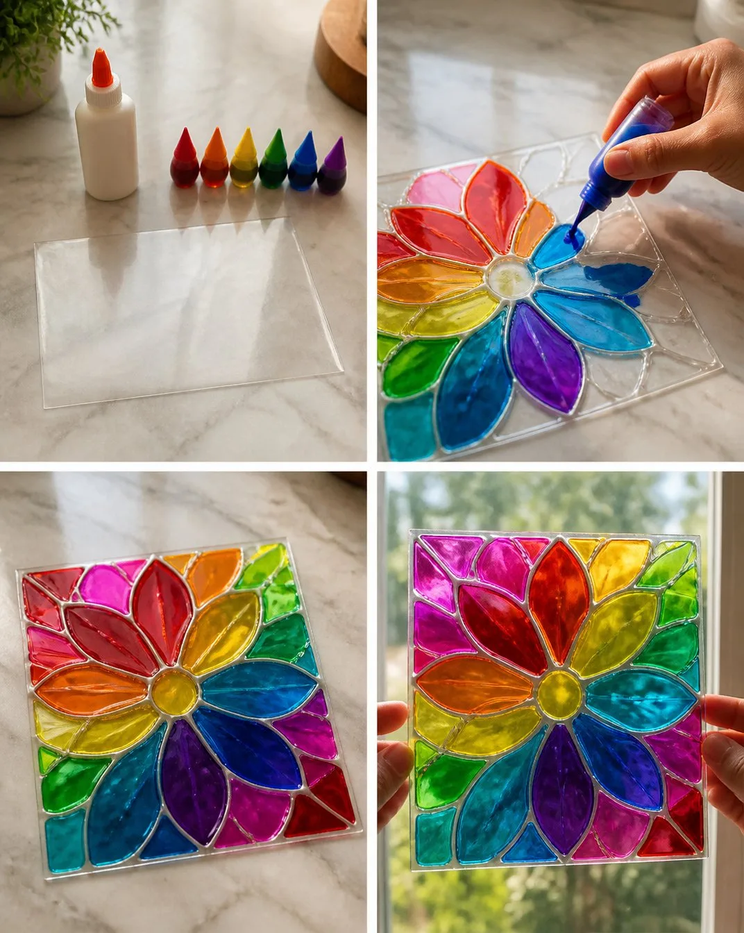 Rainbow Stained Glass