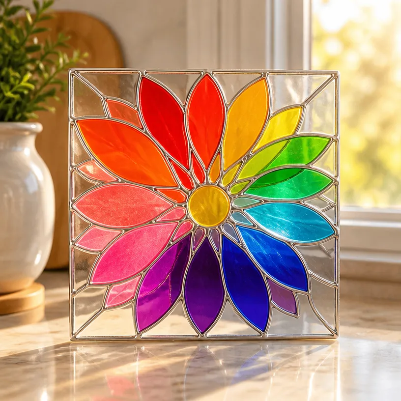 Rainbow Stained Glass
