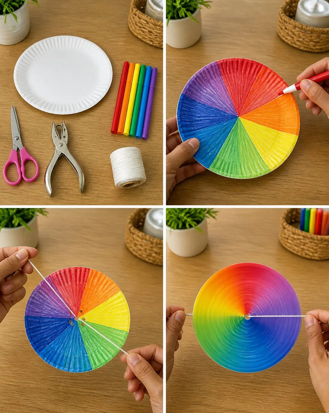 Spinning Rainbow Craft Turns Into Calm 2 Spinning Rainbow Craft