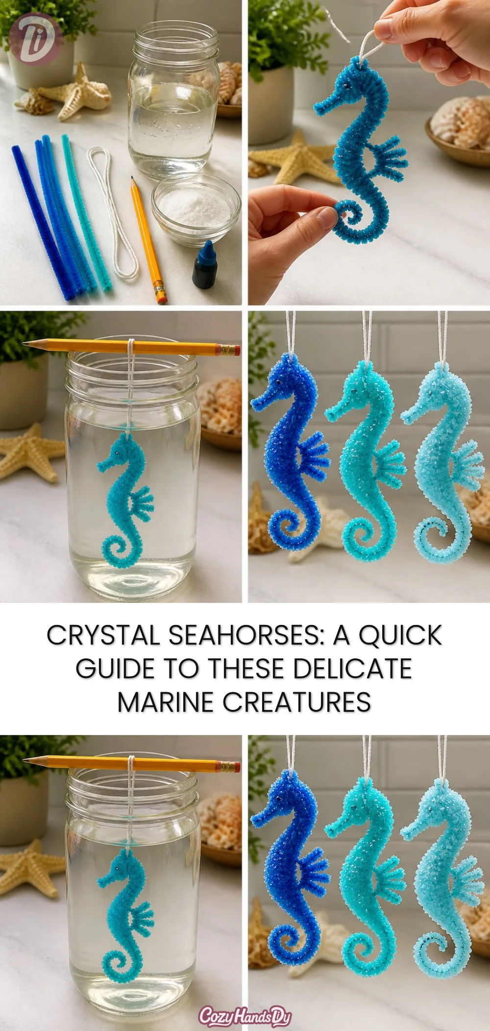Crystal Seahorses: A Quick Guide to These Delicate Marine Creatures