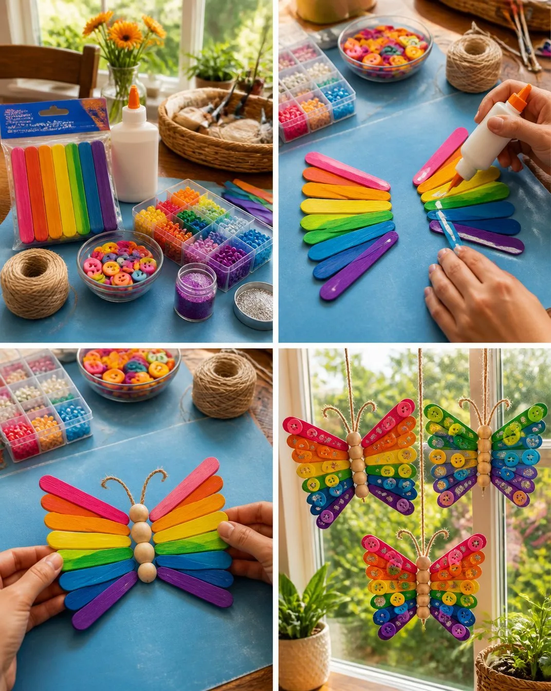 How to Make a Magic Butterfly Craft