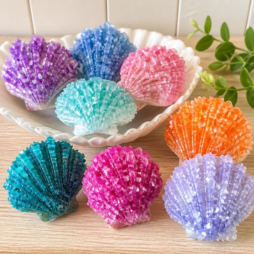 How to Make Crystal Seashells: A DIY Craft Tutorial