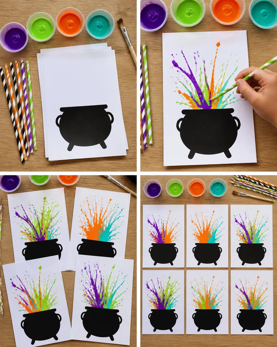 October Painting for Kids Becomes Cozy 6 October painting for kids | Kids october painting ideas, Paint and sip ideas for kids halloween, Hocus pocus arts and crafts for kids