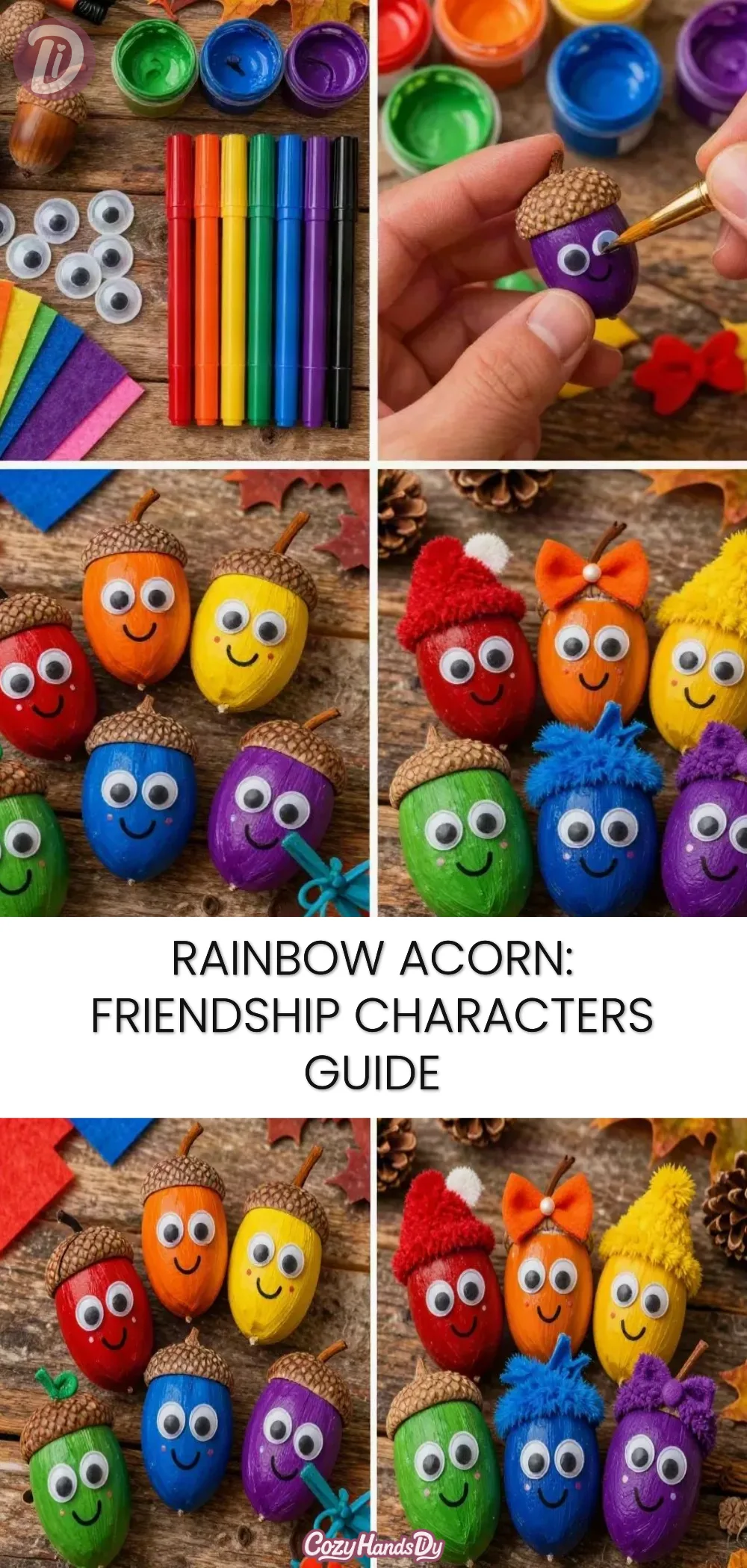 Rainbow Acorn: Friendship Characters Guide