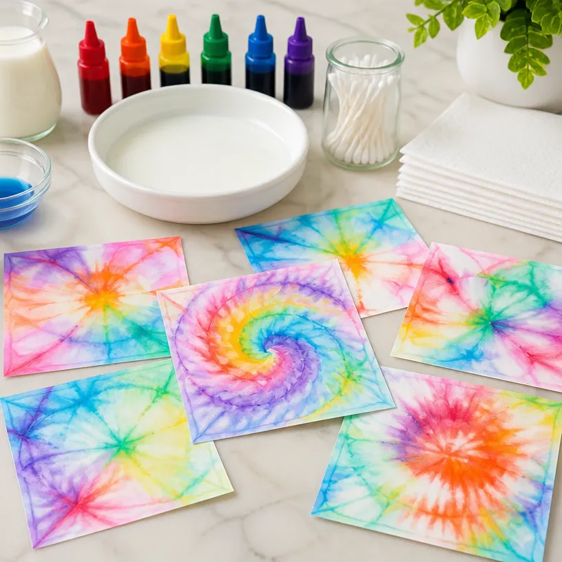 Rainbow Milk Swirl Recipe
