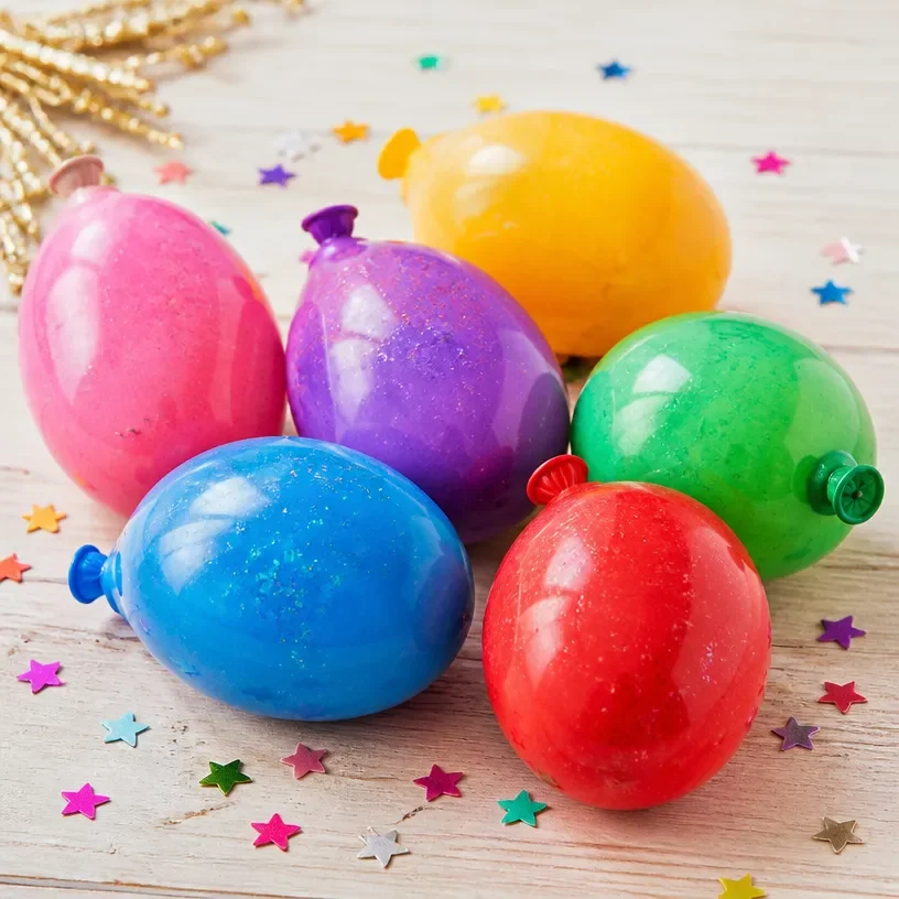 Slime Recipe with Balloons Becomes Cozy 7 Slime recipe with balloons | Squishy recipe with baloon, Kid activities for parties, Things to put in a balloon squishy